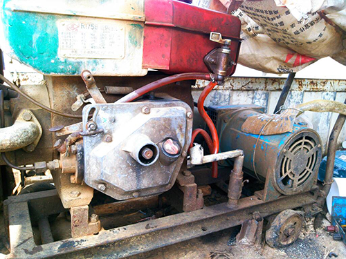 白山单杠柴油机发电机出租